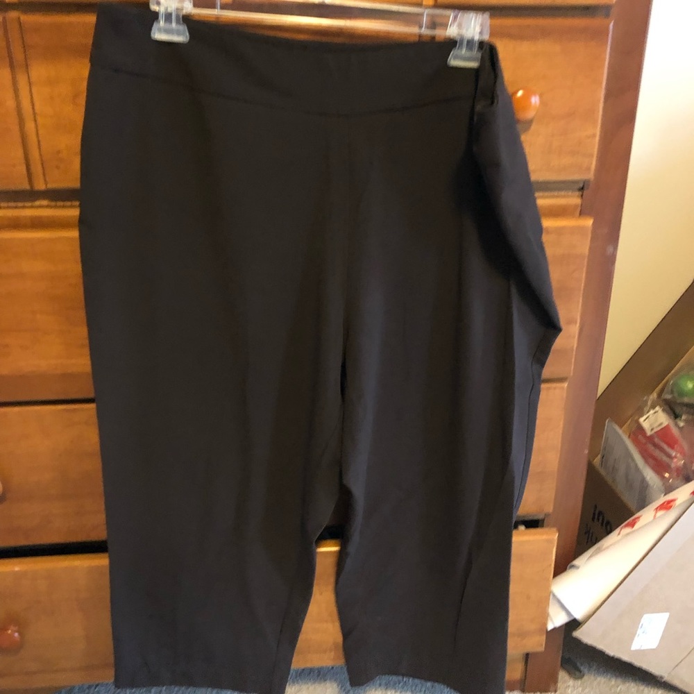 Brown dress capris